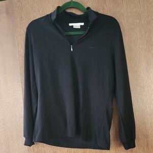 Nike Golf V Neck Zip Up Top